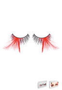 Black-red Feather Eyelashes
