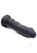 Zeus Vibrating And E-stim Rechargeable Silicone Dildo With...